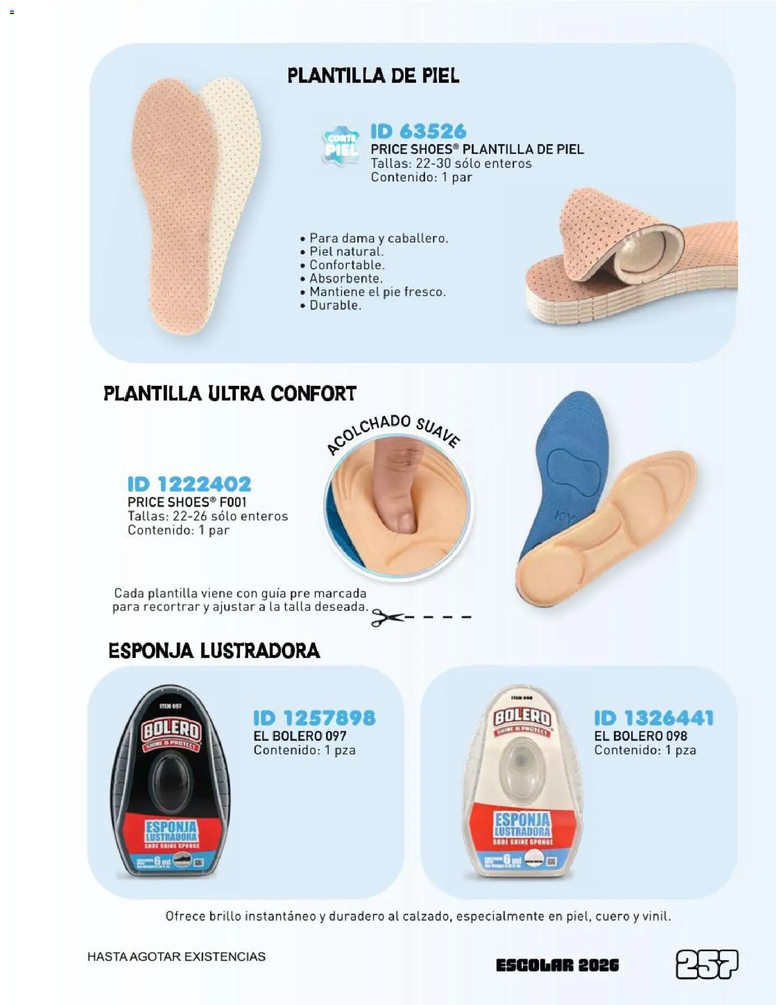 Nuevas ofertas de Price Shoes válidas en toda la República Mexicana desde el 12.06.2026. ¡Encuentra las mejores ofertas en Price Shoes catálogo Escolar! | Página: 257