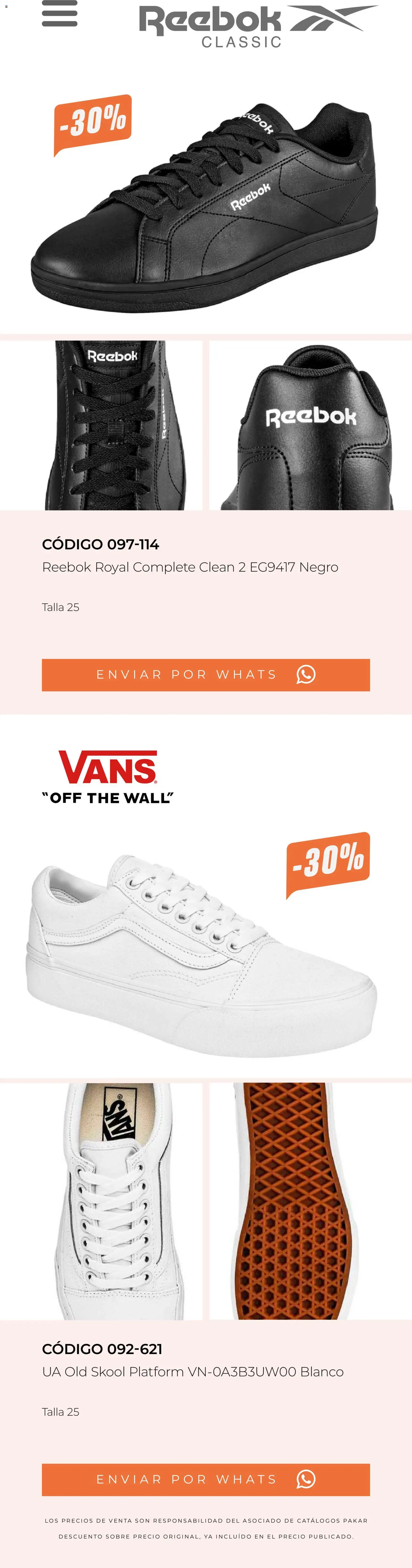 Nuevas ofertas de SC Pakar válidas en toda la República Mexicana desde el 13.03.2026. ¡Encuentra las mejores ofertas en SC Pakar catálogo Últimos pares premium ! | Página: 18 | Productos: Sobre