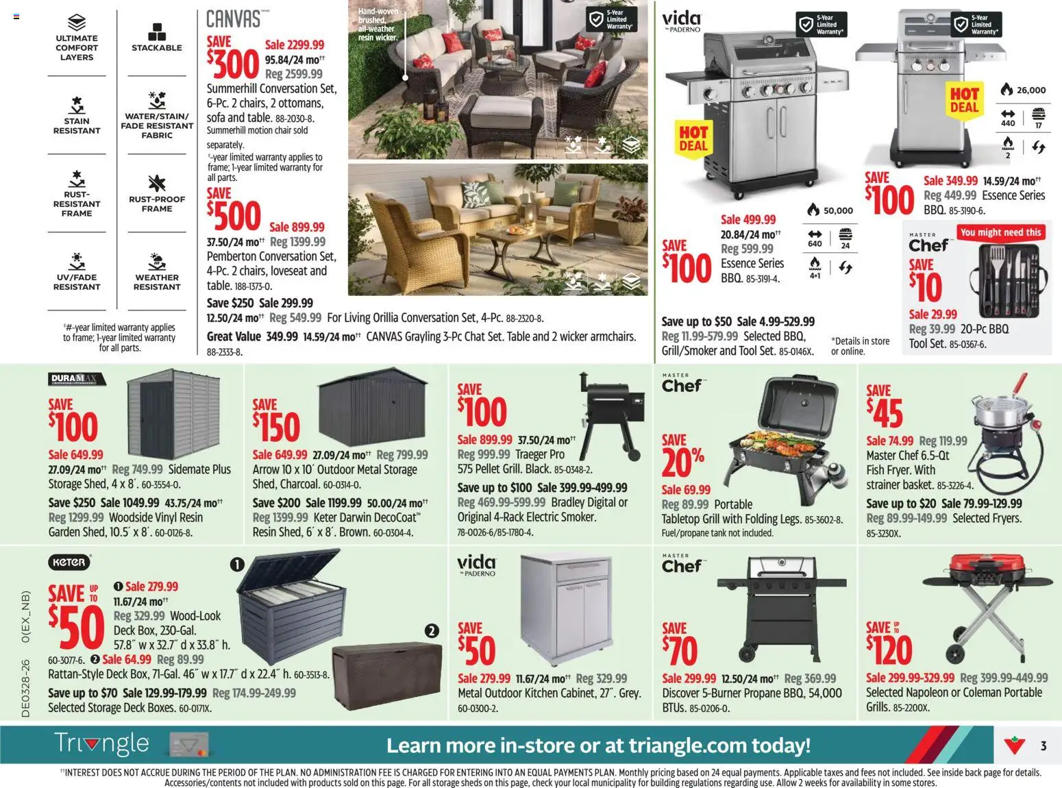 Canadian Tire flyer valid from Jul 9, 2026 | Page: 3