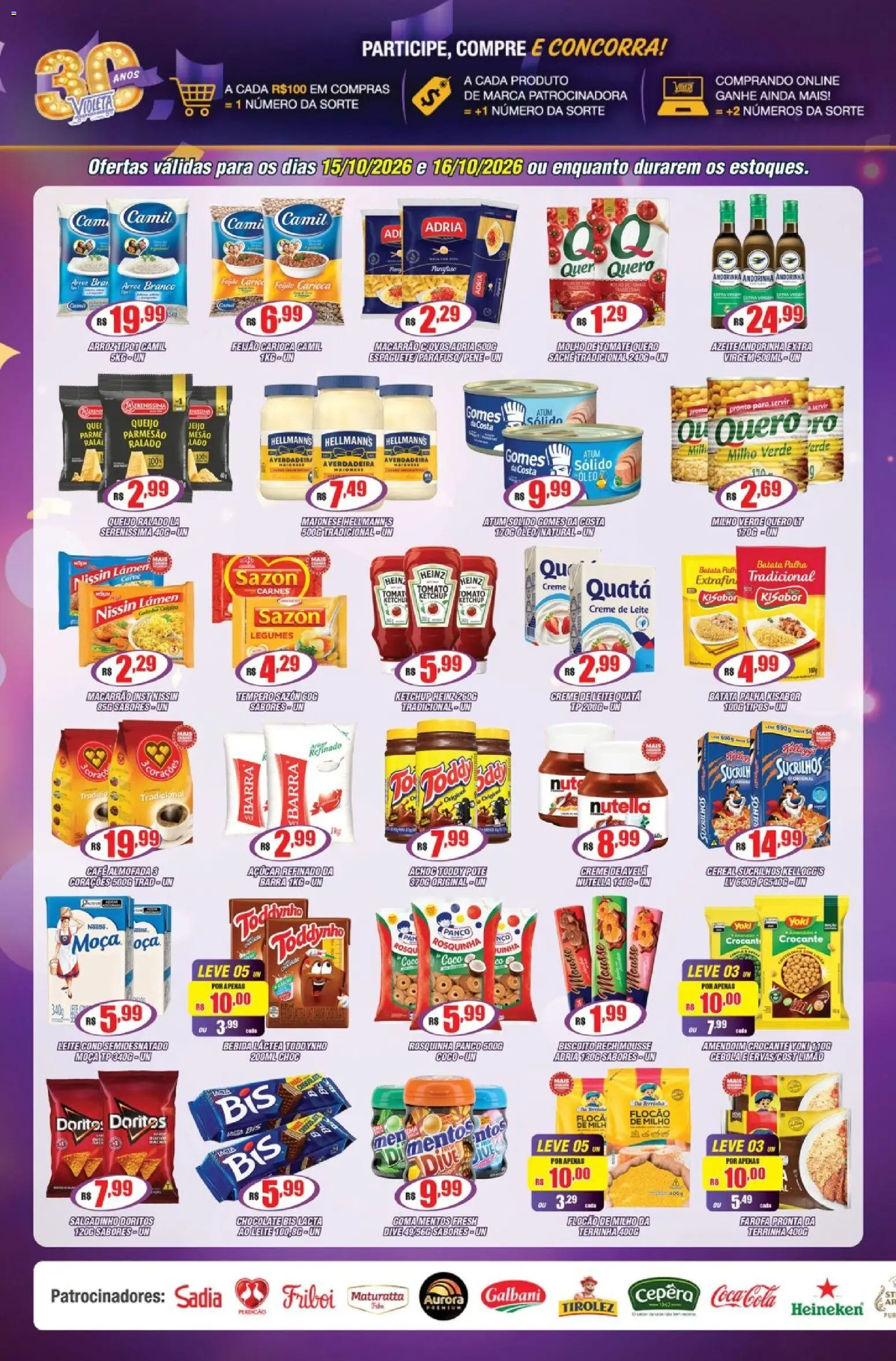 Violeta Supermercados Folheto - válido de 15/10/2026 | Página: 2