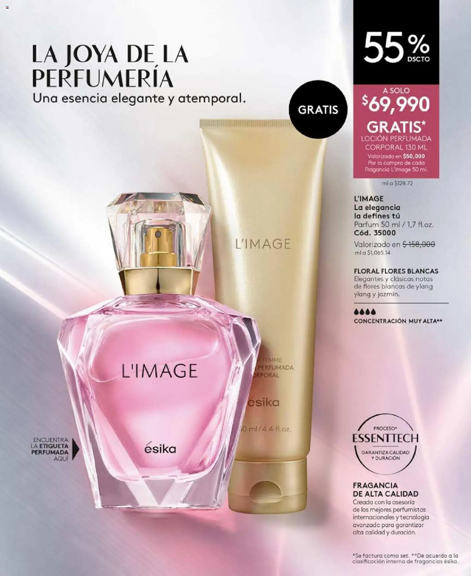 Ésika revista - valida desde el 04.05.2026 | Página: 162 | Productos: Loción, Fragancia