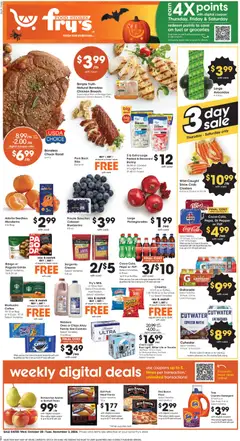 Preview of Fry's Food weekly ads valid from 10/28/2026
