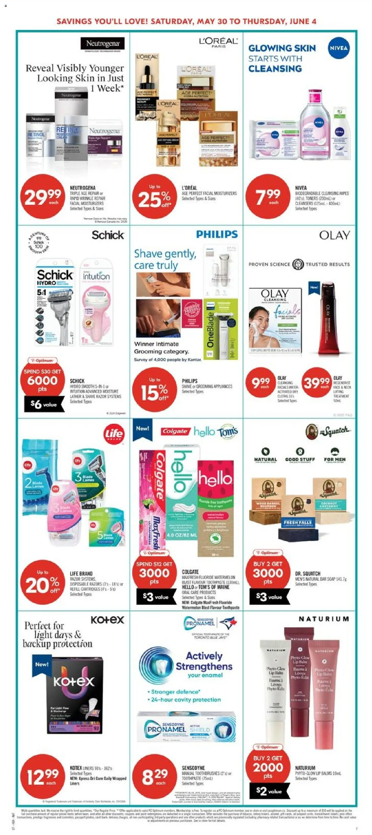 Shoppers flyer valid from 29.05.2026 | Page: 14 | Products: Soap, Toothpaste