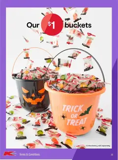 Preview of Kmart Halloween - valid from 01/10/2026 | Page: 22 | Products: Confectionery