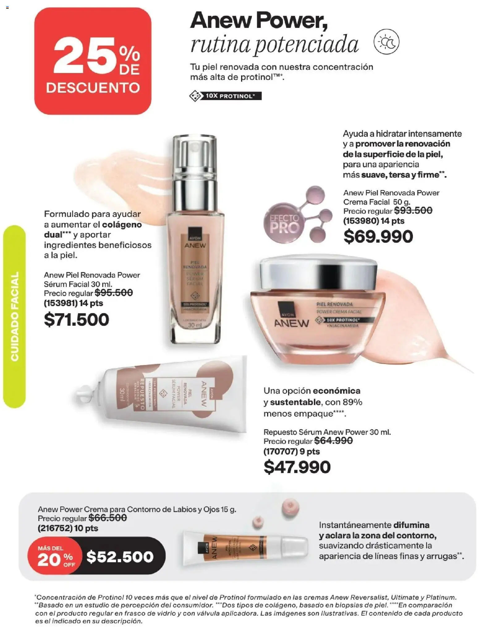 Avon revista - valida desde el 15/07/2026 | Página: 115 | Productos: Frasco, Serum, Válvula, Contorno