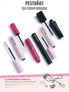 Vista previa de Mary Kay catálogo, nuevo folleto de la tienda, válido en México a partir del 01/09/2026 | Página: 44 | Productos: Máscara, Rizador