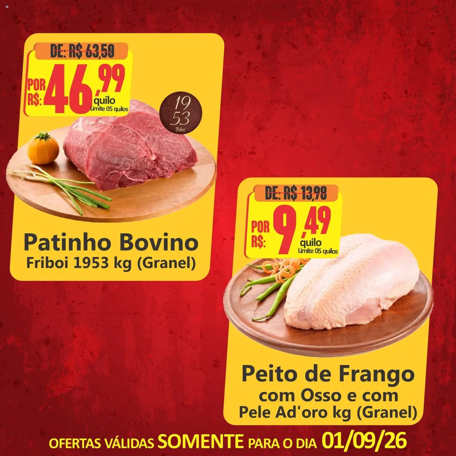 Big Supermercados Folheto - válido de 01/09/2026 | Página: 2 | Produtos: Frango, Peito de frango