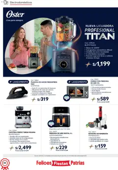 Vista previa de folleto Hiraoka catálogo de la Hiraoka válido desde 11/07/2026 | Página: 46 | Productos: Leche, Horno, Batidora, Freidora