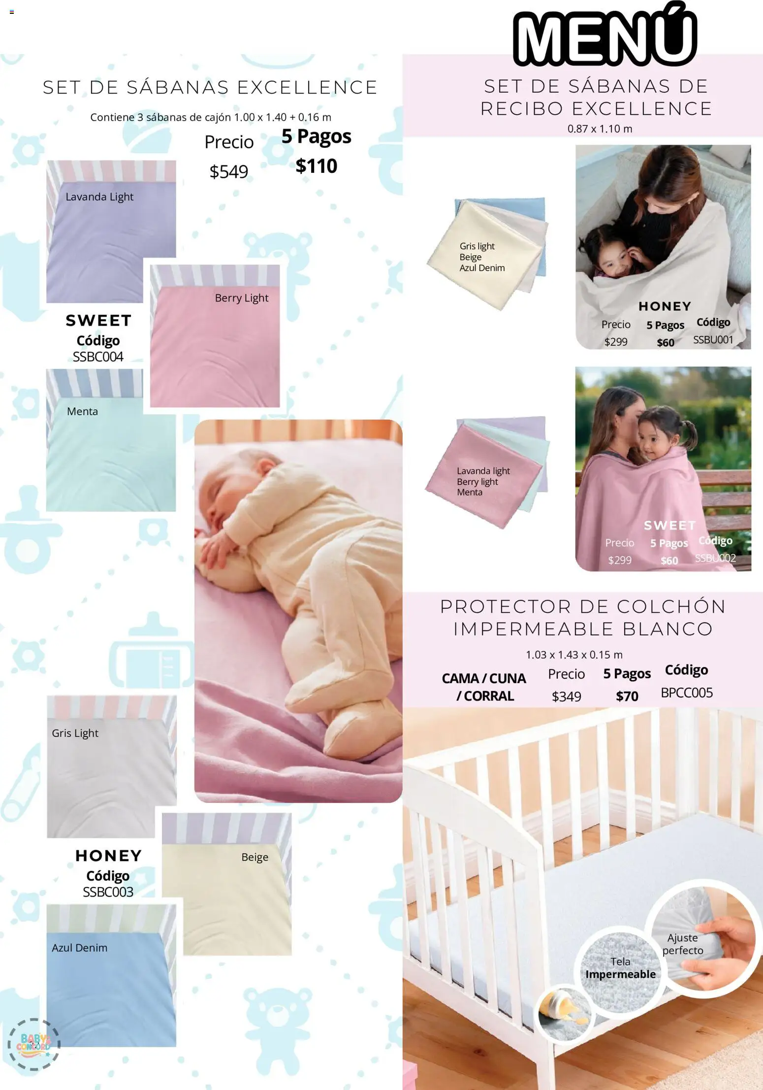 Nuevas ofertas de Colchas Concord válidas en toda la República Mexicana desde el 15/10/2026. ¡Encuentra las mejores ofertas en Colchas Concord catálogo Colección Bebé Disney! | Página: 25