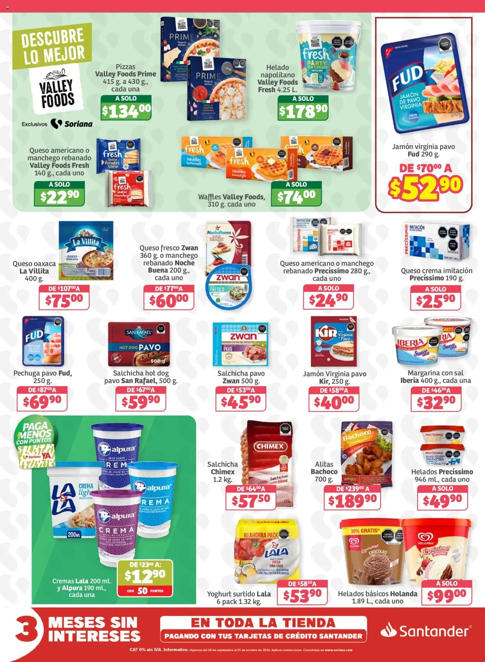 Nuevas ofertas de Soriana válidas en toda la República Mexicana desde el 23/10/2026. ¡Encuentra las mejores ofertas en Soriana folleto! | Página: 4