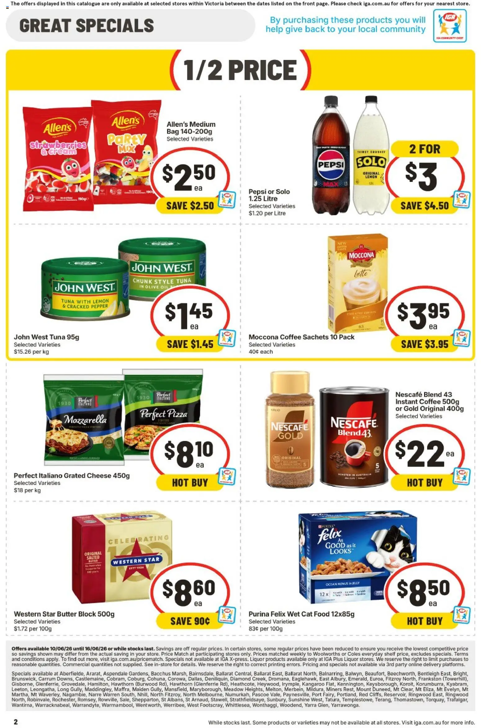 IGA catalogue - valid from 10.06.2026 | Page: 3 | Products: Shelf, Turkey, Oil, Moccona