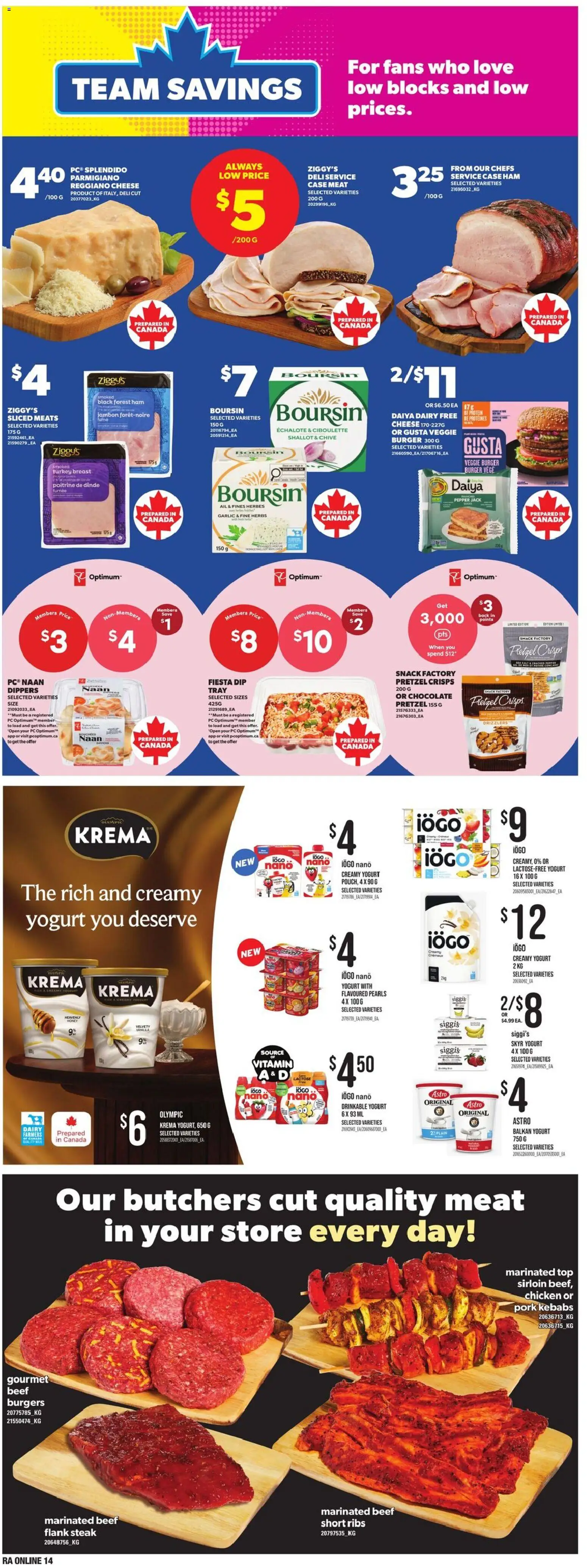 Atlantic Superstore flyer valid from 14.05.2026 | Page: 34 | Products: Turkey, Case, Cheese, Chicken