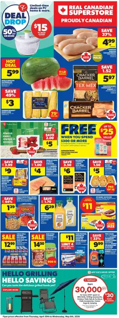 Preview of Real Canadian Superstore weekly flyer / circulaire from shop Real Canadian Superstore valid from 30.04.2026 | Page: 3