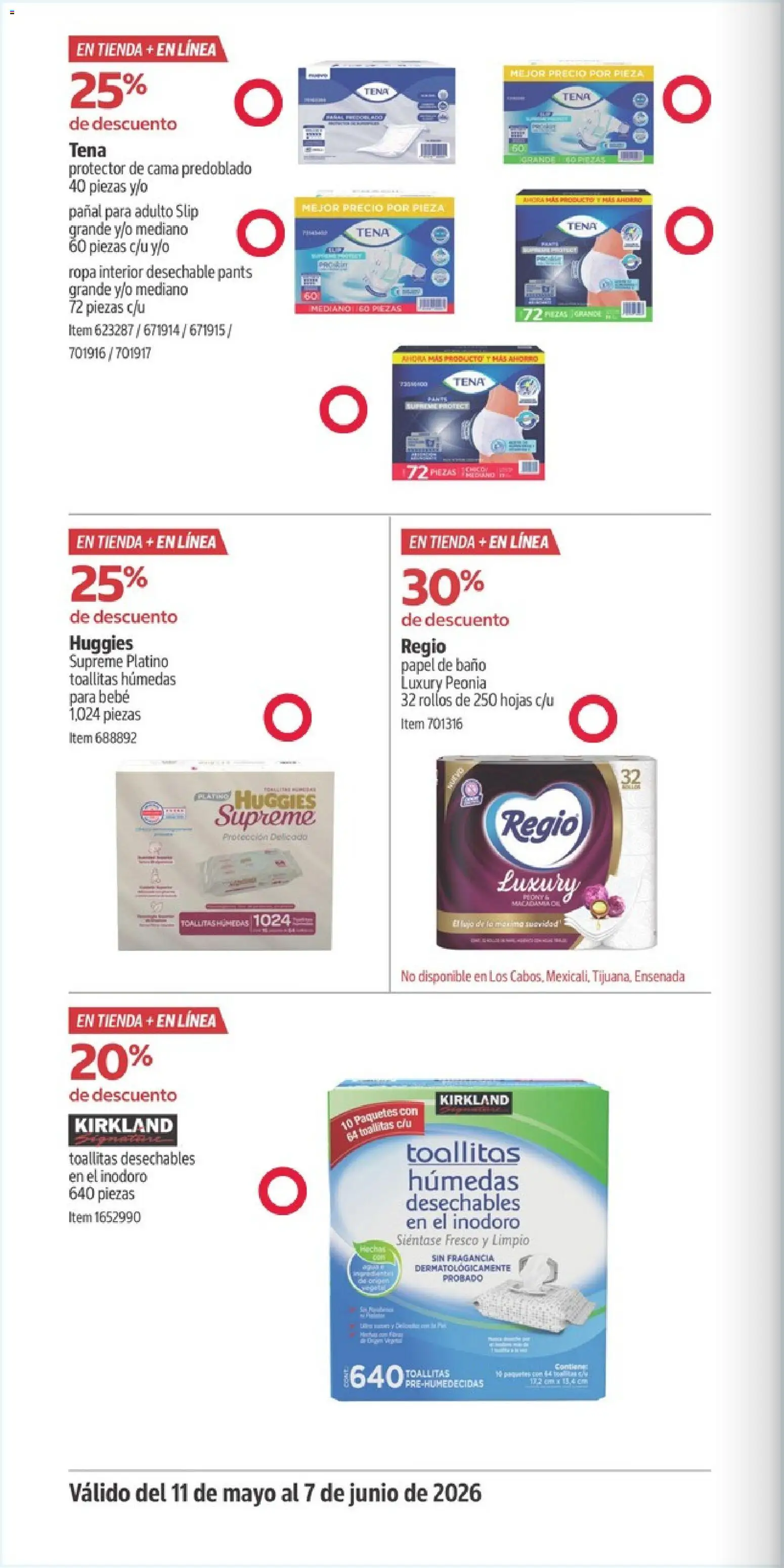 Nuevas ofertas de Costco válidas en toda la República Mexicana desde el 11.05.2026. ¡Encuentra las mejores ofertas en Costco catálogo Descuentos exclusivos! | Página: 30