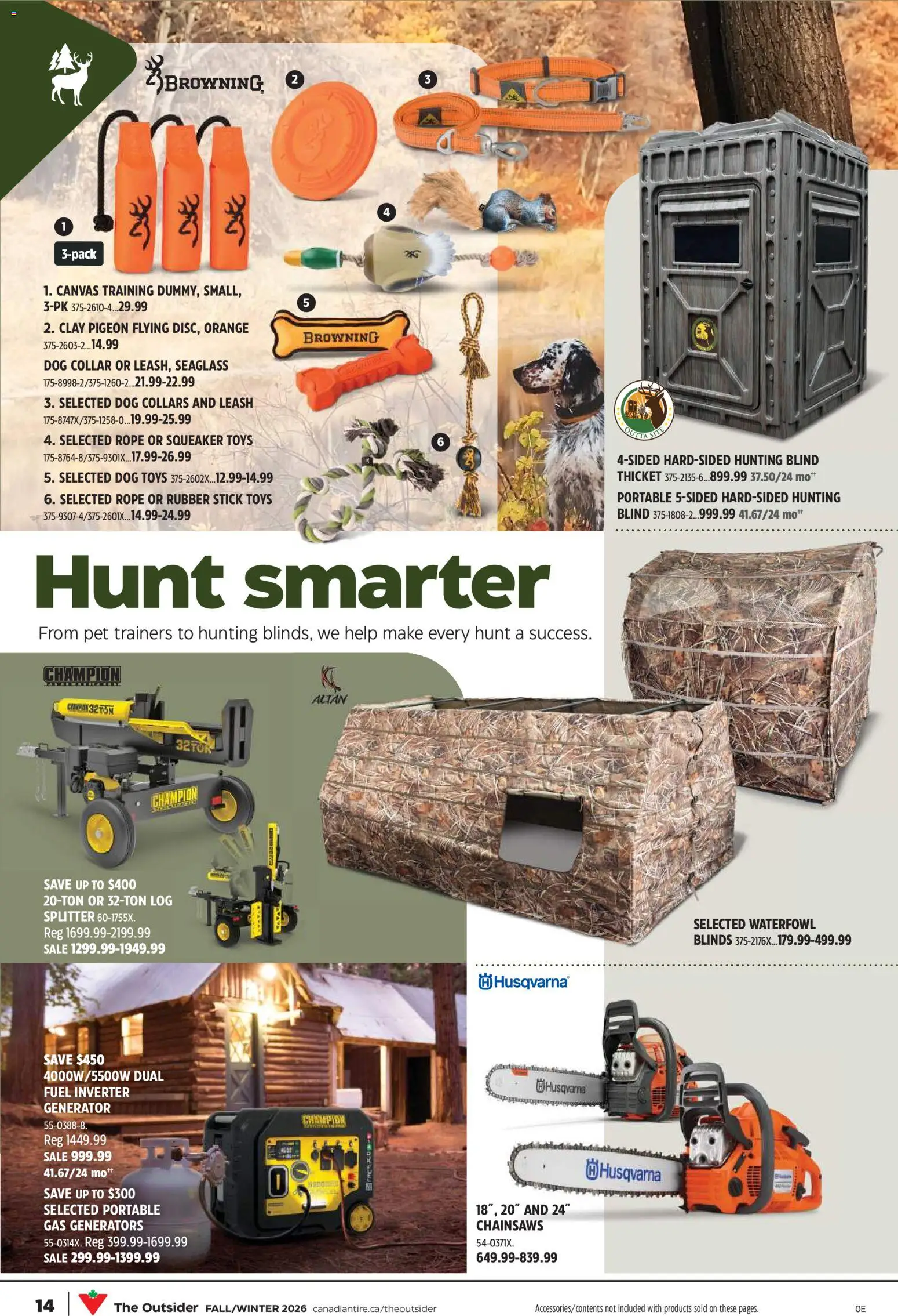 Canadian Tire flyer valid from Aug 27, 2026 | Page: 14