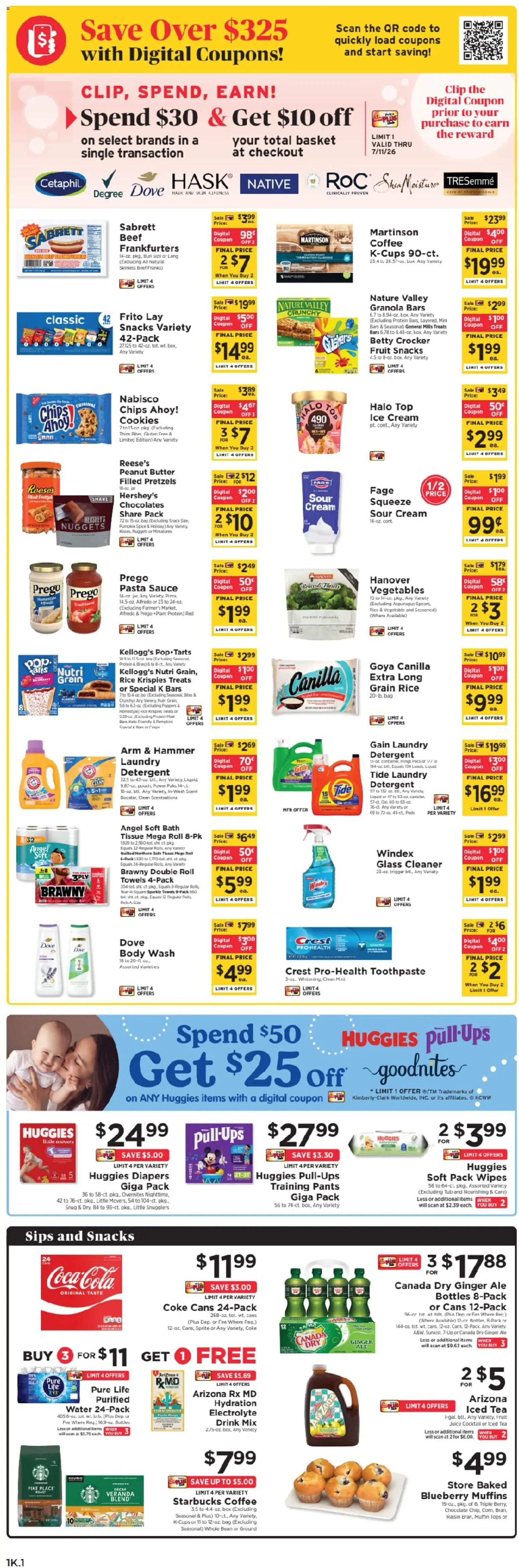 ShopRite Weekly Ad - valid from 07/05/2026 | Page: 3 | Products: Clip, Bath, Toothpaste, Ice cream
