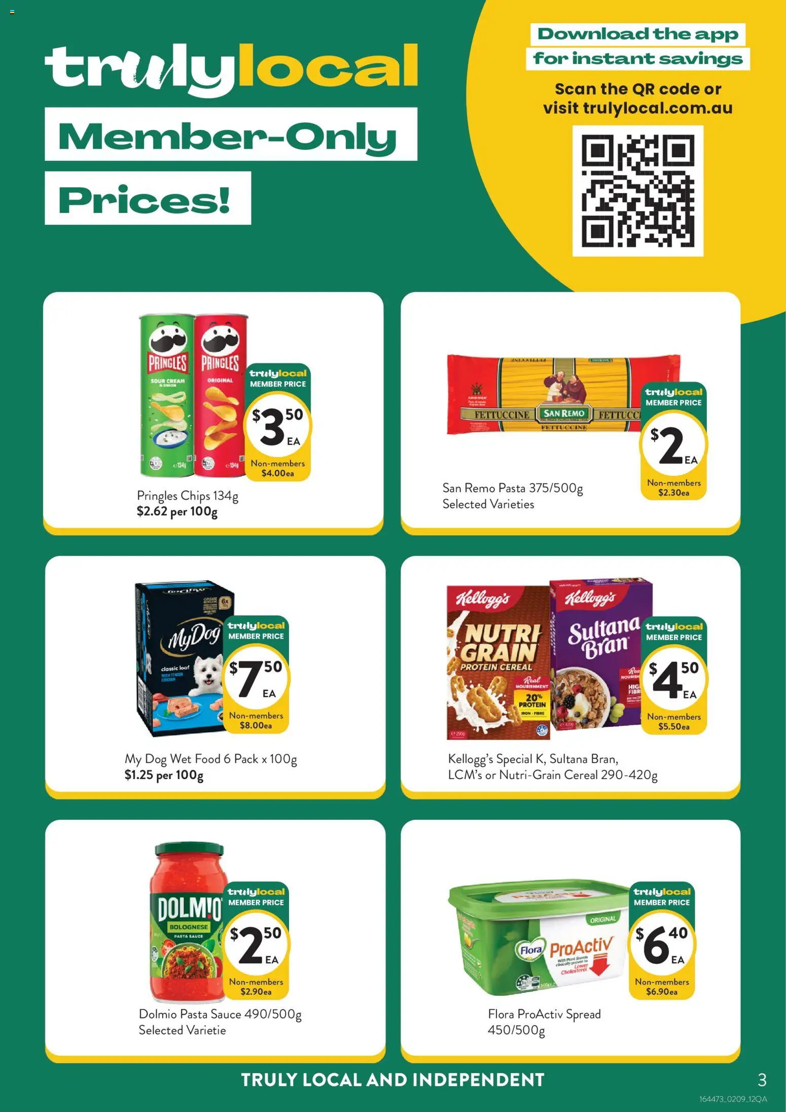 Foodworks catalogue - valid from 02/09/2026 | Page: 3 | Products: Sour cream, Cereal, Pasta, Sauce