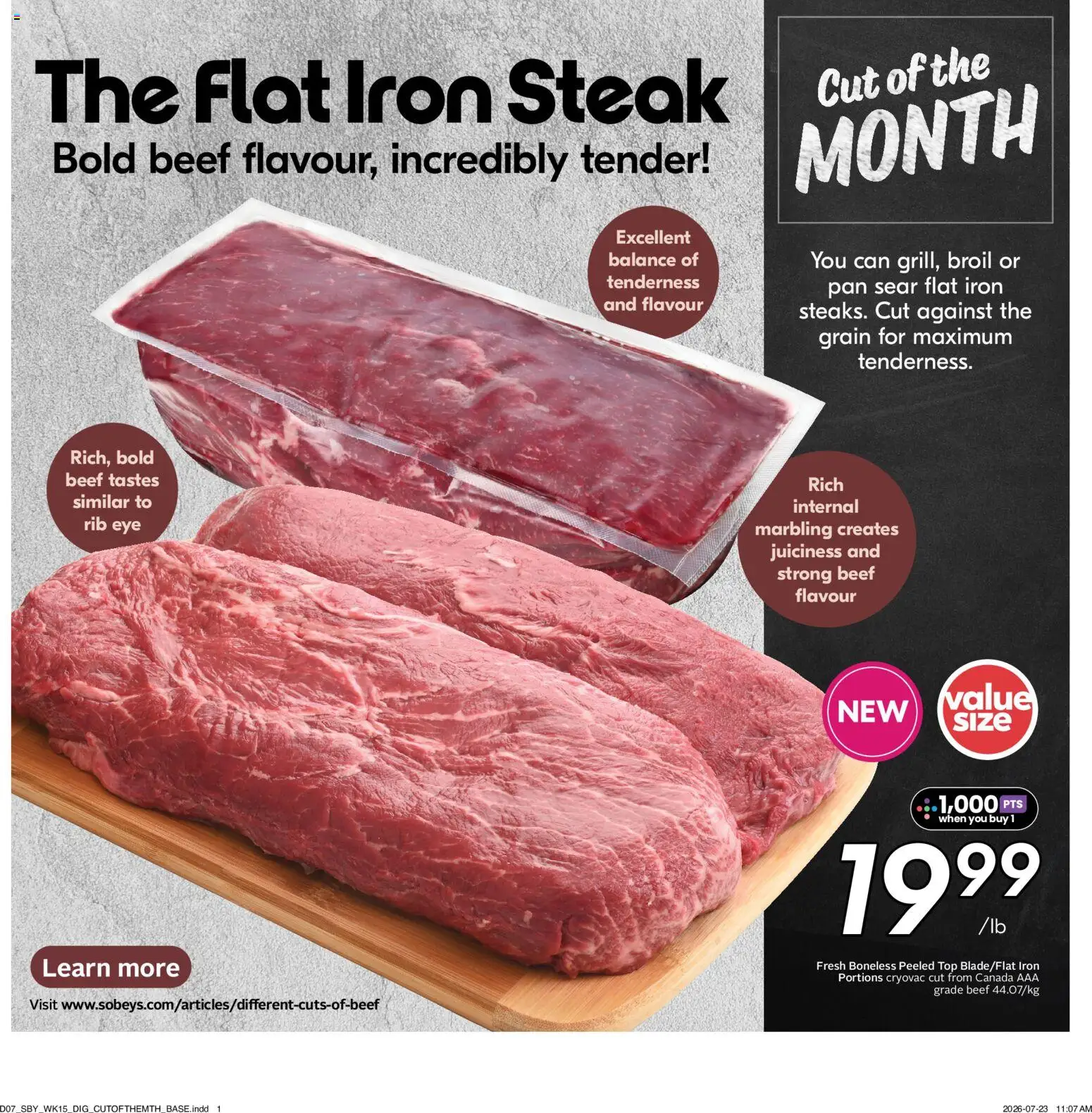 Sobeys flyer valid from Aug 6, 2026 | Page: 17
