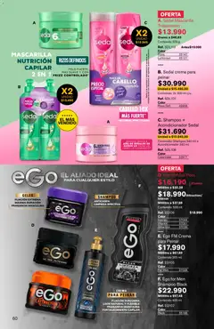 Leonisa catálogo aniversario leonisa -  Vista previa de la revista de la tienda Leonisa valido desde el 25/06/2026 | Página: 60 | Productos: Crema, Shampoo, Mascarilla, Acondicionador