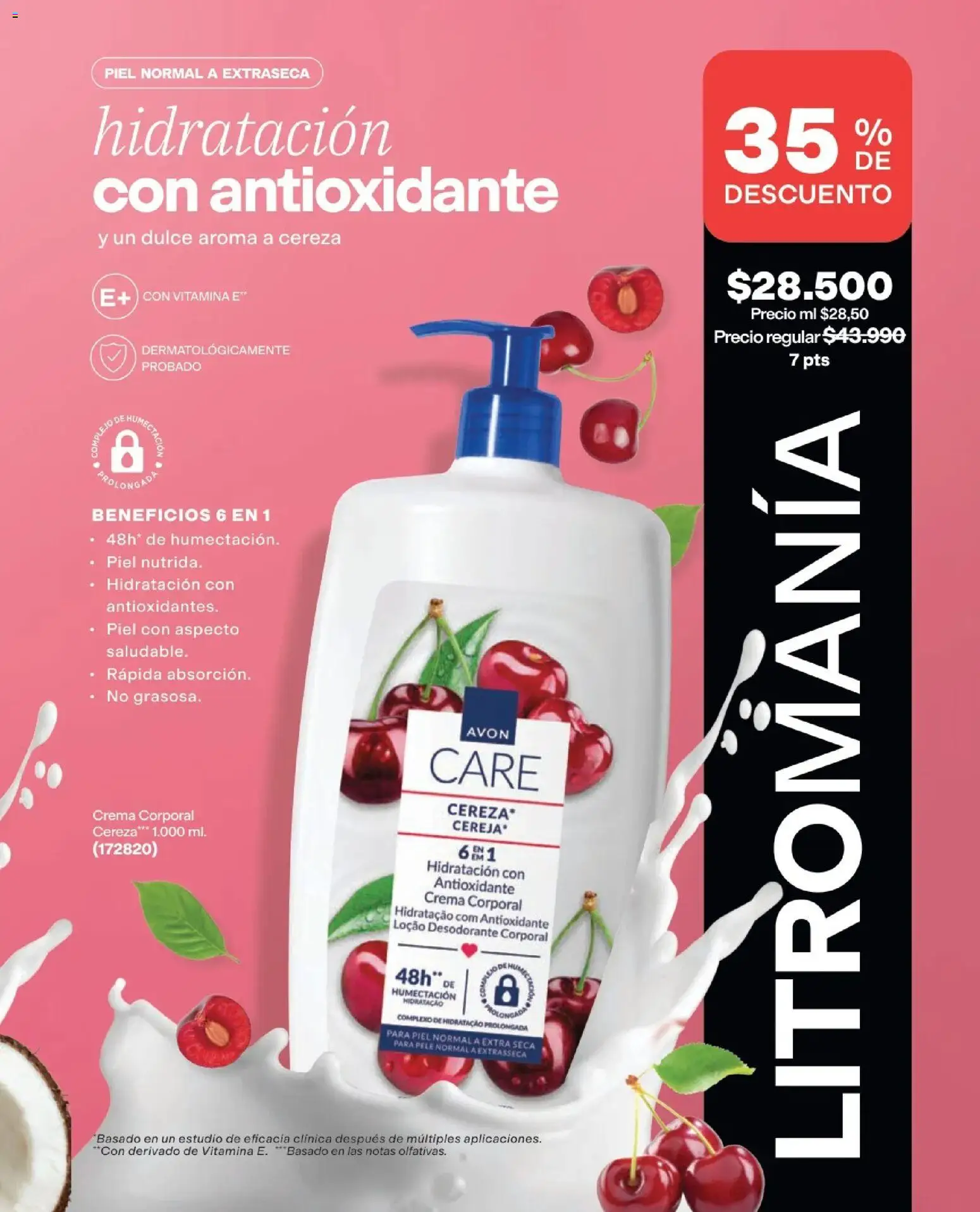 Avon revista - valida desde el 15/07/2026 | Página: 142 | Productos: Crema, Desodorante