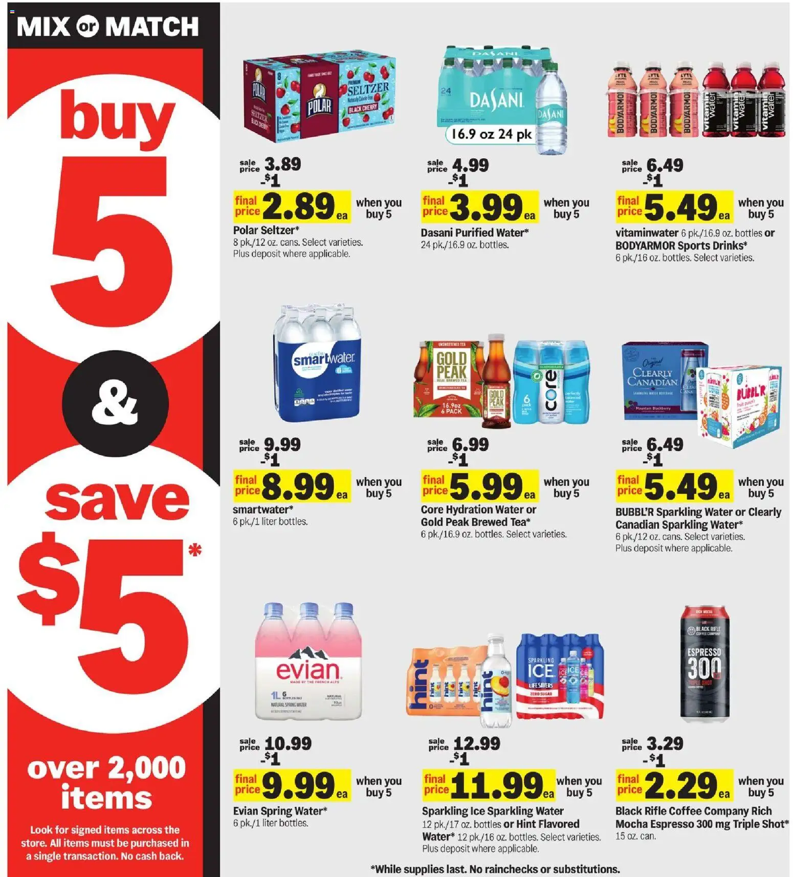 Meijer Weekly Ad - valid from 07/01/2026 | Page: 12 | Products: Vitamin, Coffee, Water, Sugar