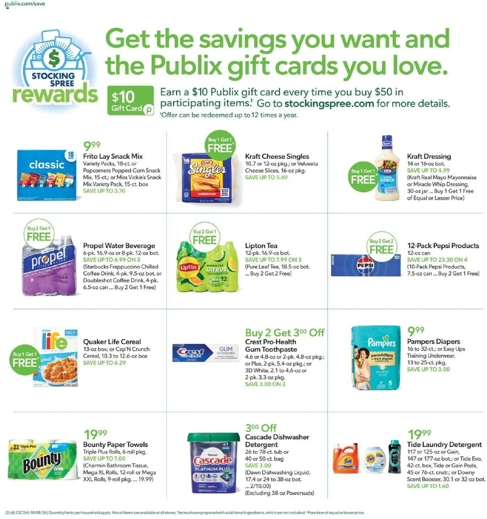 Publix Weekly Ad - valid from 10/07/2026 | Page: 2