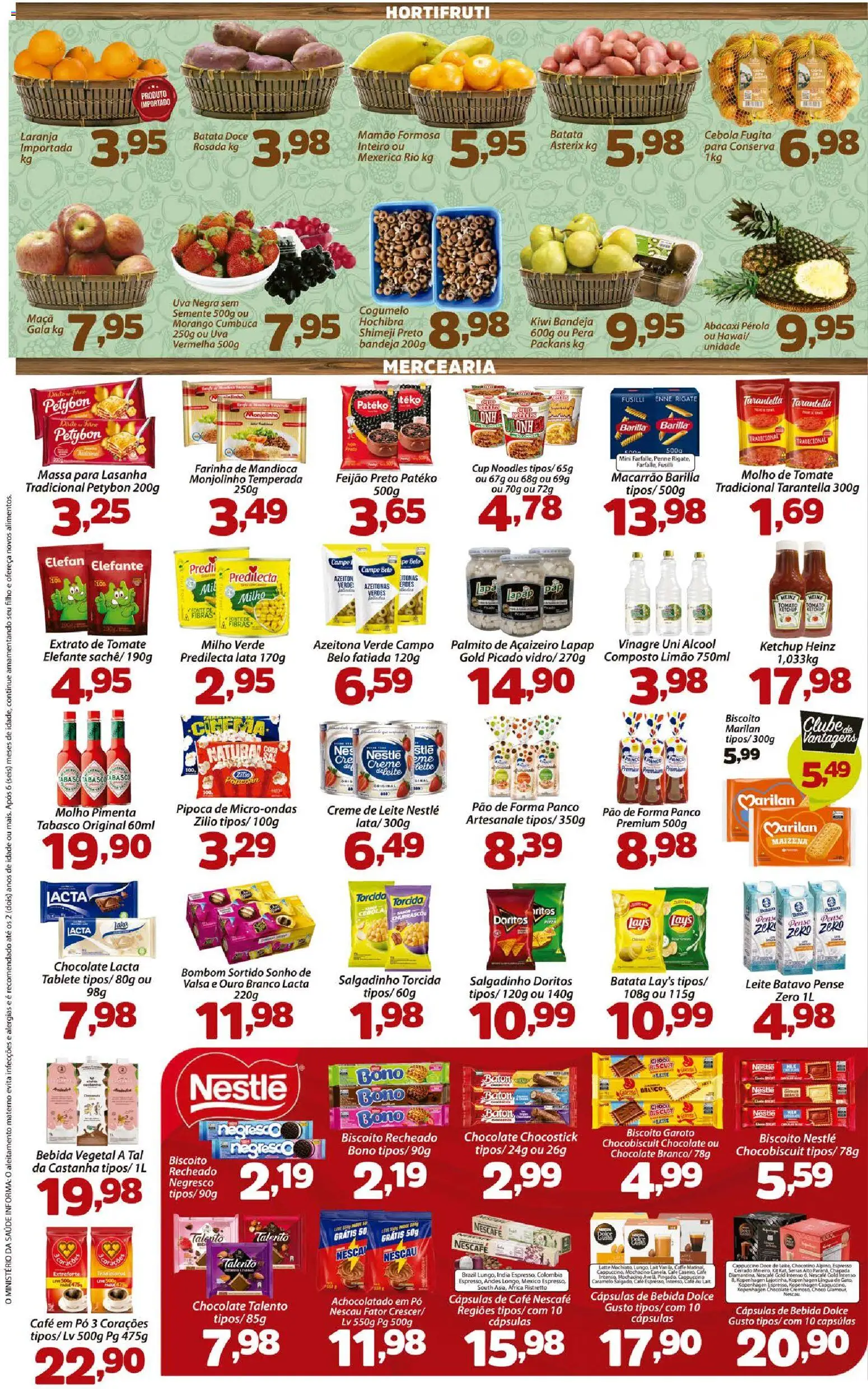 Confiança Folheto - válido de 21/08/2026 | Página: 2 | Produtos: Barilla, Ketchup, Lasanha, Biscoito recheado