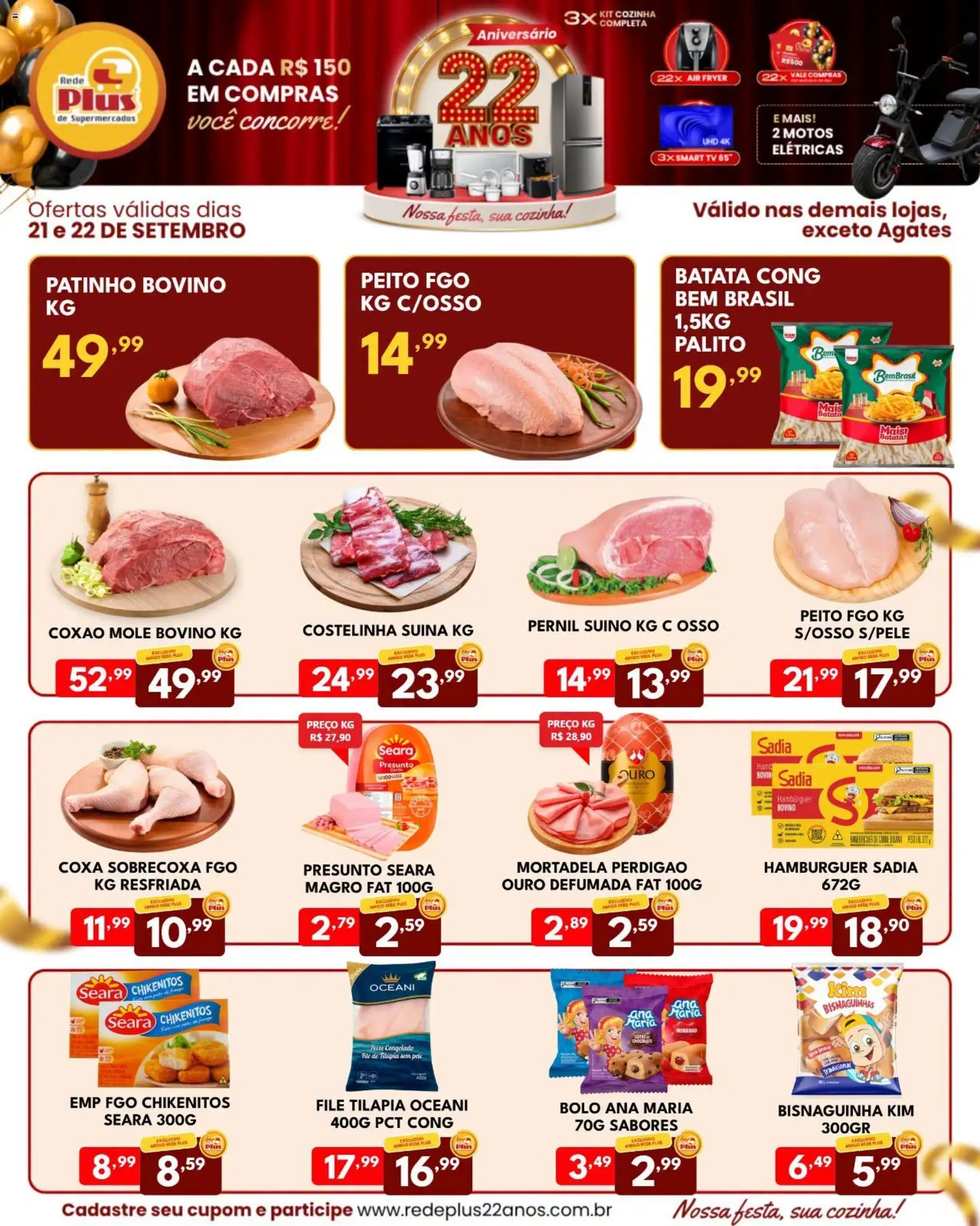 Rede Plus Supermercados Folheto - válido de 21/09/2026 | Página: 1