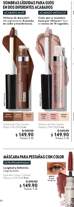Vista previa de Oriflame campaña 6 2026, nuevo folleto de la tienda, válido en México a partir del 18.04.2026 | Página: 102 | Productos: Exfoliante corporal, Suavizante, Body, Crema corporal