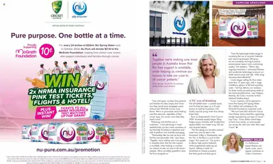 Preview of Costco catalogue Connection - valid from 01/09/2026 | Page: 7 | Products: Spring water, Water, Phone, Foundation