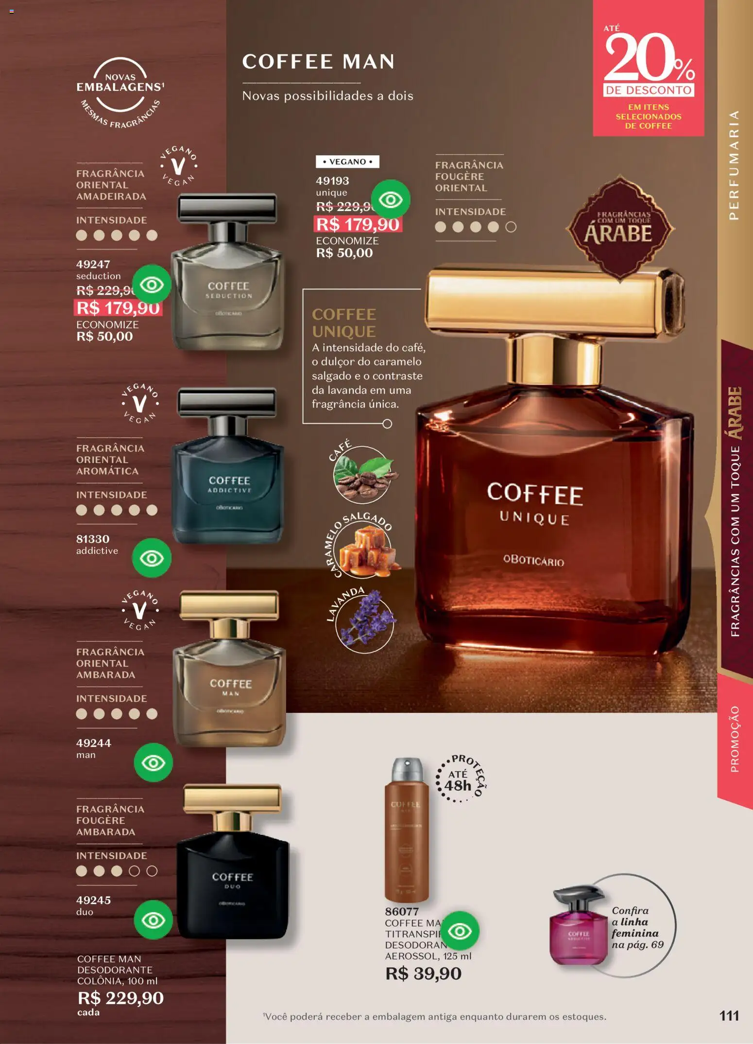 O Boticário Folheto - válido de 10/08/2026 | Página: 115 | Produtos: Fragrância, Desodorante, Café