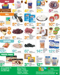 Preview of Highland Farms weekly flyer / circulaire from shop Highland Farms valid from Oct 1, 2026 | Page: 4 | Products: Pasta, Shrimp, Roast, Meat