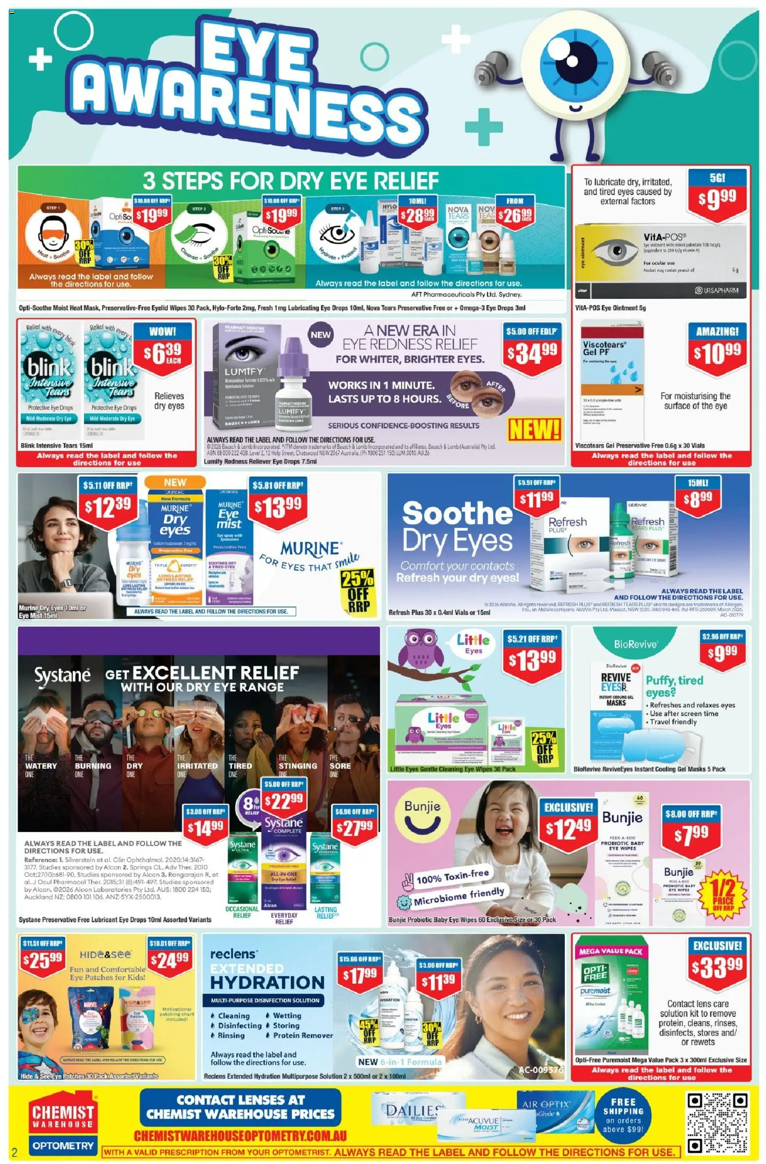 Chemist Warehouse catalogue - valid from 28.05.2026 | Page: 2 | Products: Multipurpose, Retinol, Screen, Vitamin