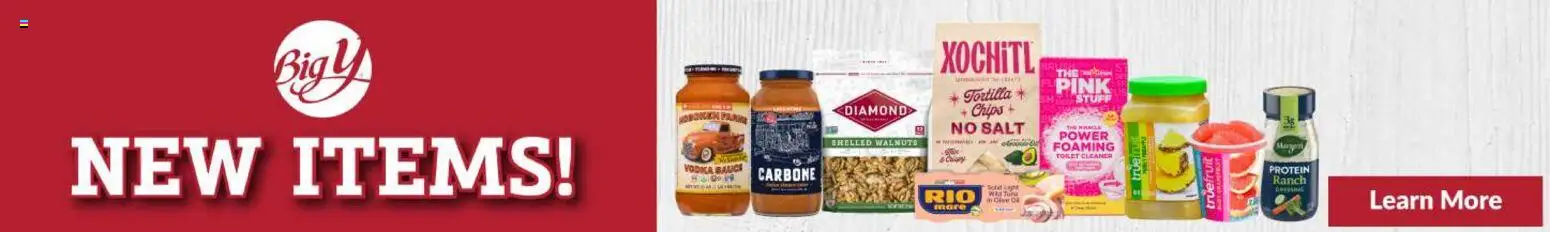 Big Y Weekly Ad - valid from 08/13/2026 | Page: 8 | Products: Walnuts, Protein, Chips, Salt