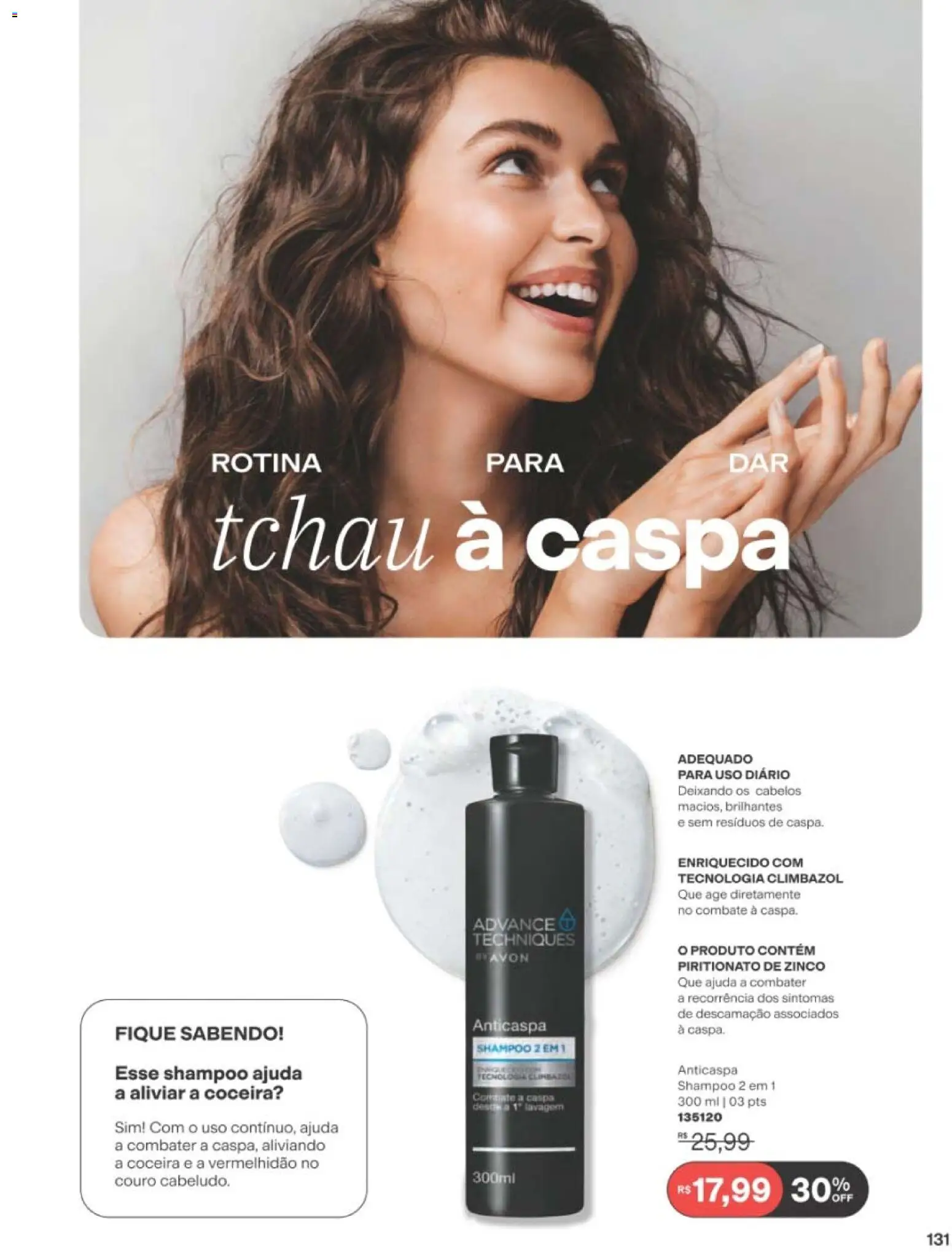 Avon Folheto - válido de 01/09/2026 | Página: 131 | Produtos: Shampoo