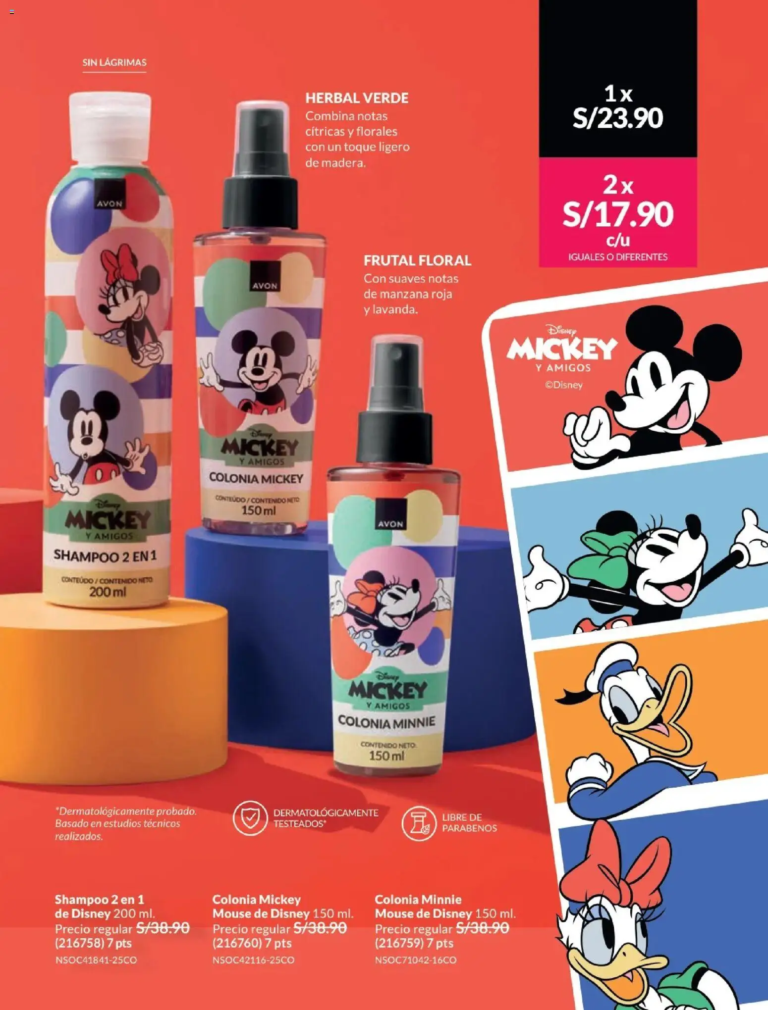 Catálogo Avon válido desde 01/07/2026 | Página: 218 | Productos: Shampoo, Mouse