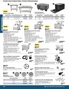 Preview of Princess Auto catalog - Recreational from shop Princess Auto valid from 21.04.2026 | Page: 33 | Products: Slicer, Grinder, Mixer