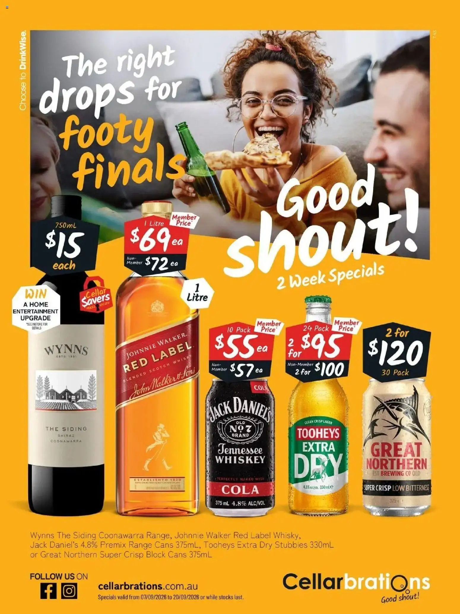Cellarbrations catalogue - valid from 07/09/2026 | Page: 1 | Products: Scotch whisky, Whiskey, Scotch, Jack Daniel’s