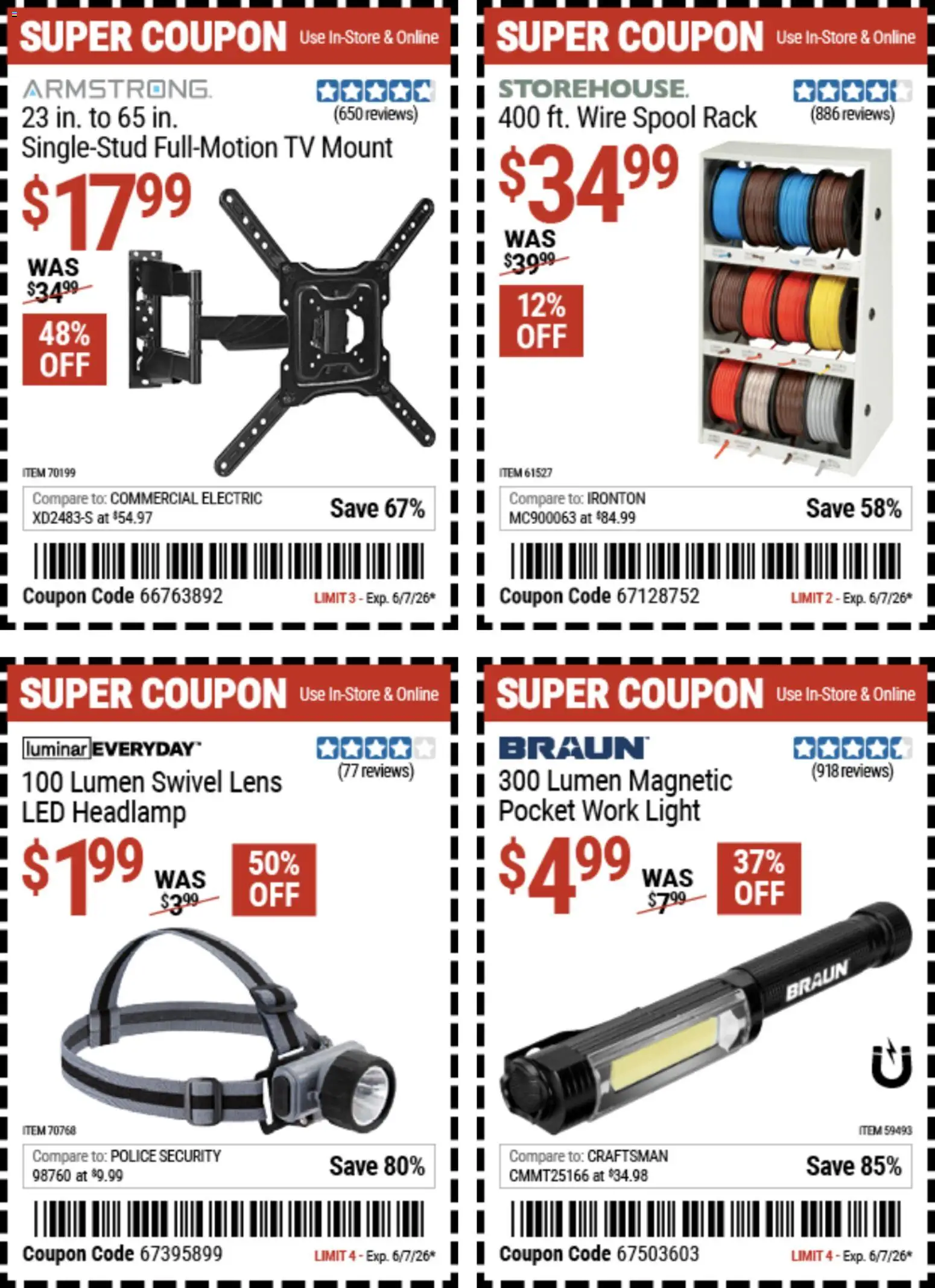 Harbor Freight Weekly Ad - valid from 26.05.2026 | Page: 9