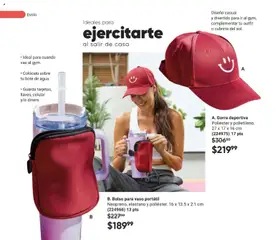 Vista previa de AVON Casa & Estilo 15 2026, nuevo folleto de la tienda, válido en México a partir del 02/10/2026 | Página: 140 | Productos: Gorra, Bolso, Sobre