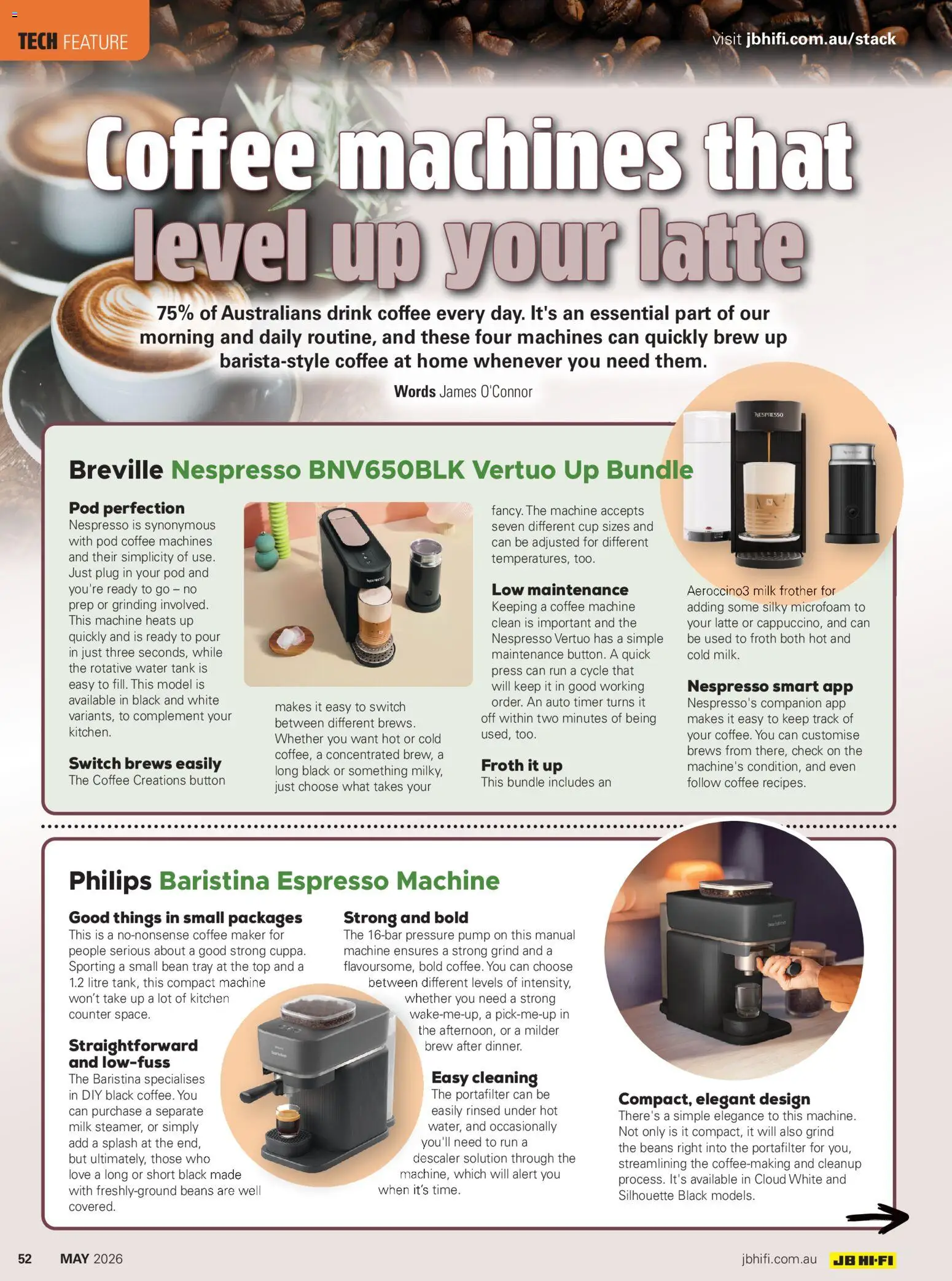 JB Hi-Fi catalogue - valid from 01.05.2026 | Page: 98 | Products: Milk, Timer, Coffee maker, Press