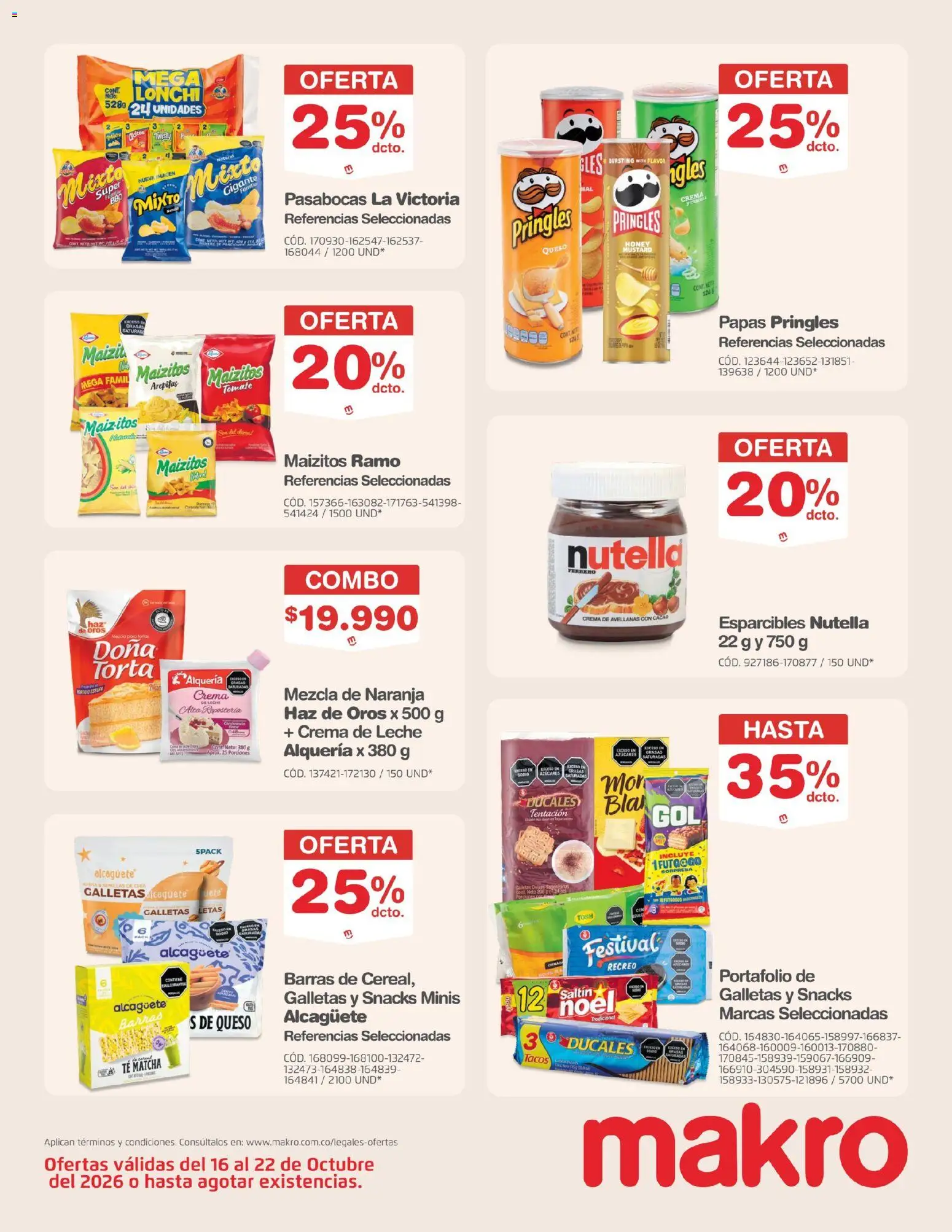 Makro revista - valida desde el 16/10/2026 | Página: 16