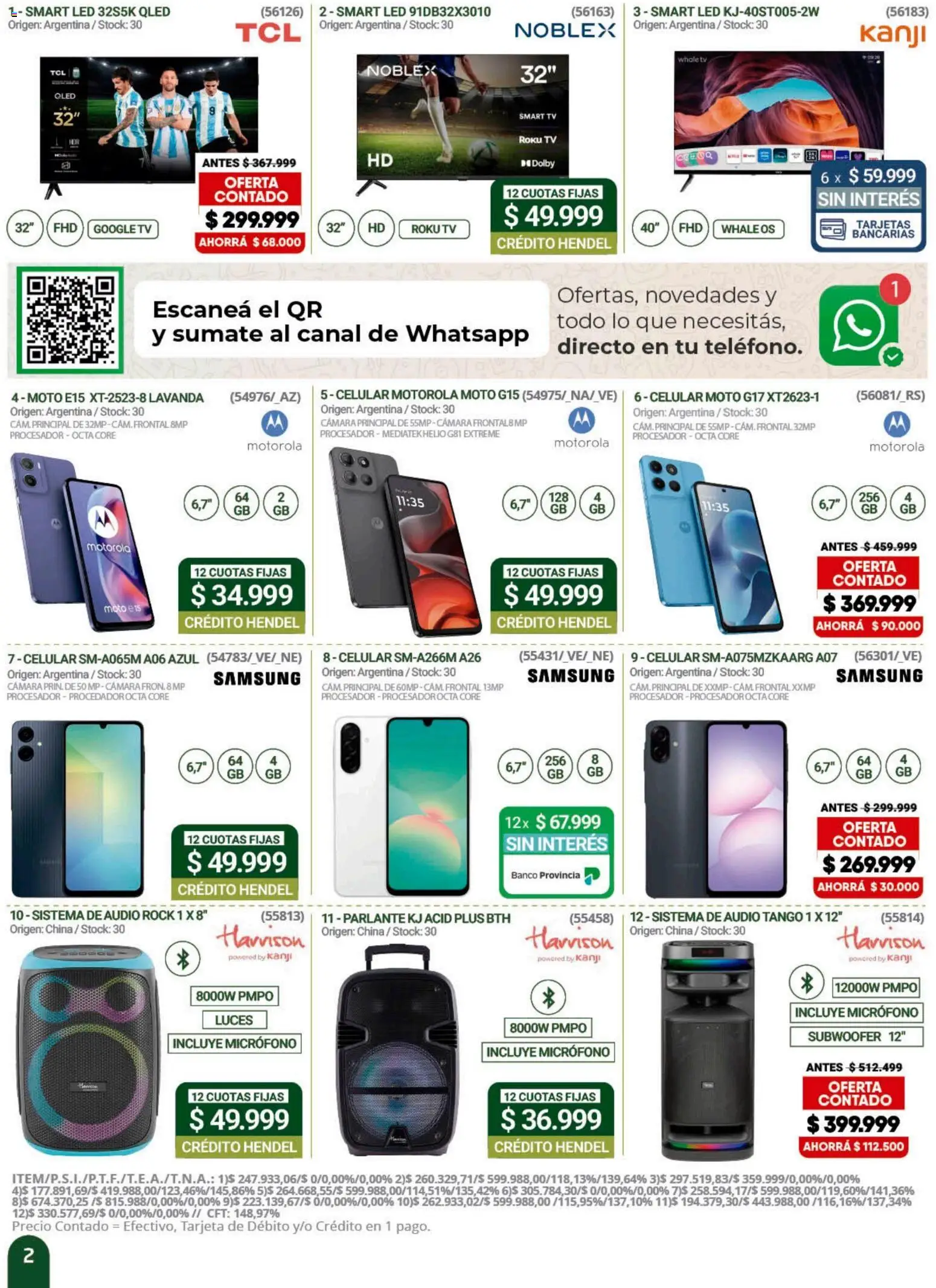 Hendel catálogo │ válido desde el 01/07/2026 | Página: 2 | Productos: Audio, Cámara, Micrófono, Parlante