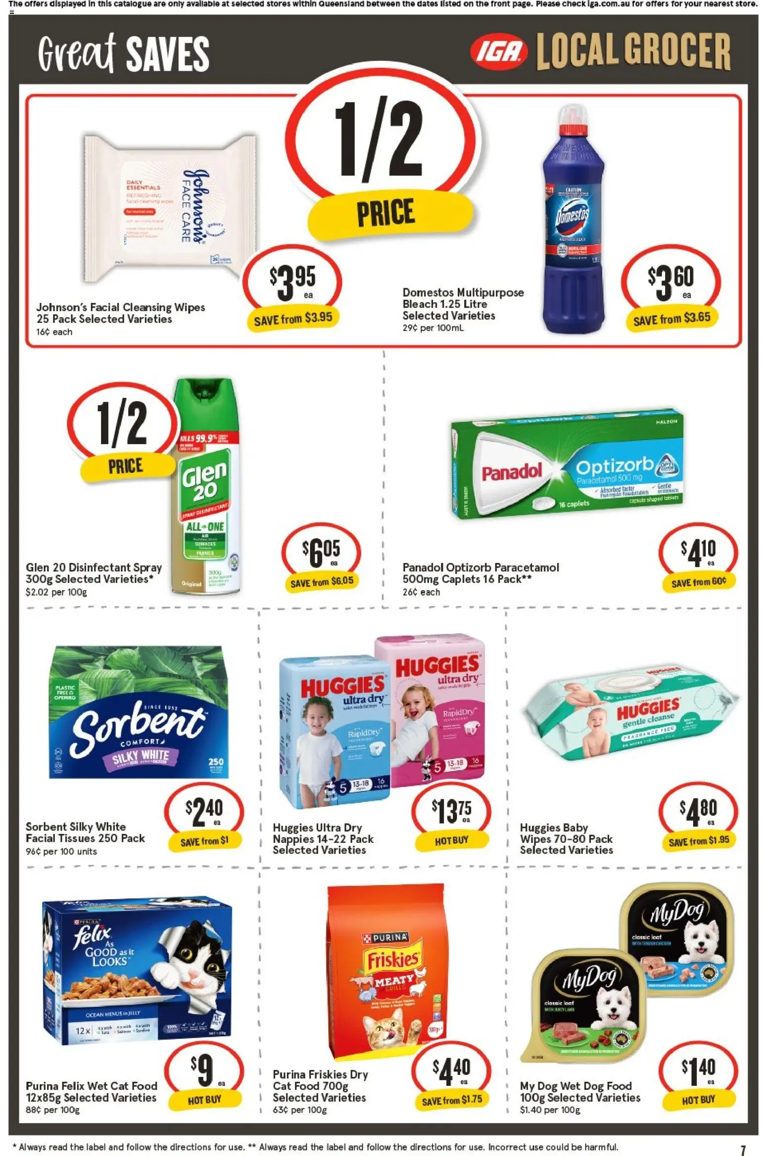 IGA catalogue - valid from 20.05.2026 | Page: 8 | Products: Fragrance, Nappies, Dog food, Tissues
