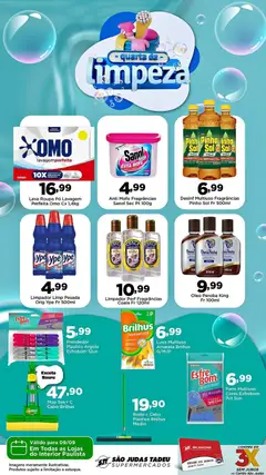 São Judas Tadeu ofertas Limpeza - Pré-Visualização do folheto da loja São Judas Tadeu, válido de 09/09/2026