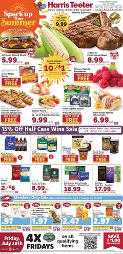 Preview of Harris Teeter weekly ads valid from 07/08/2026