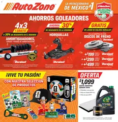 Vista previa de AutoZone catálogo, nuevo folleto de la tienda, válido en México a partir del 15.05.2026
