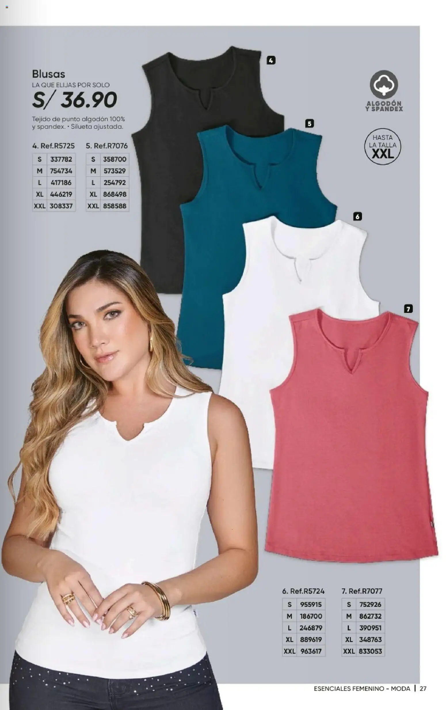 Catálogo Azzorti válido desde 20/09/2026 | Página: 29 | Productos: Algodón