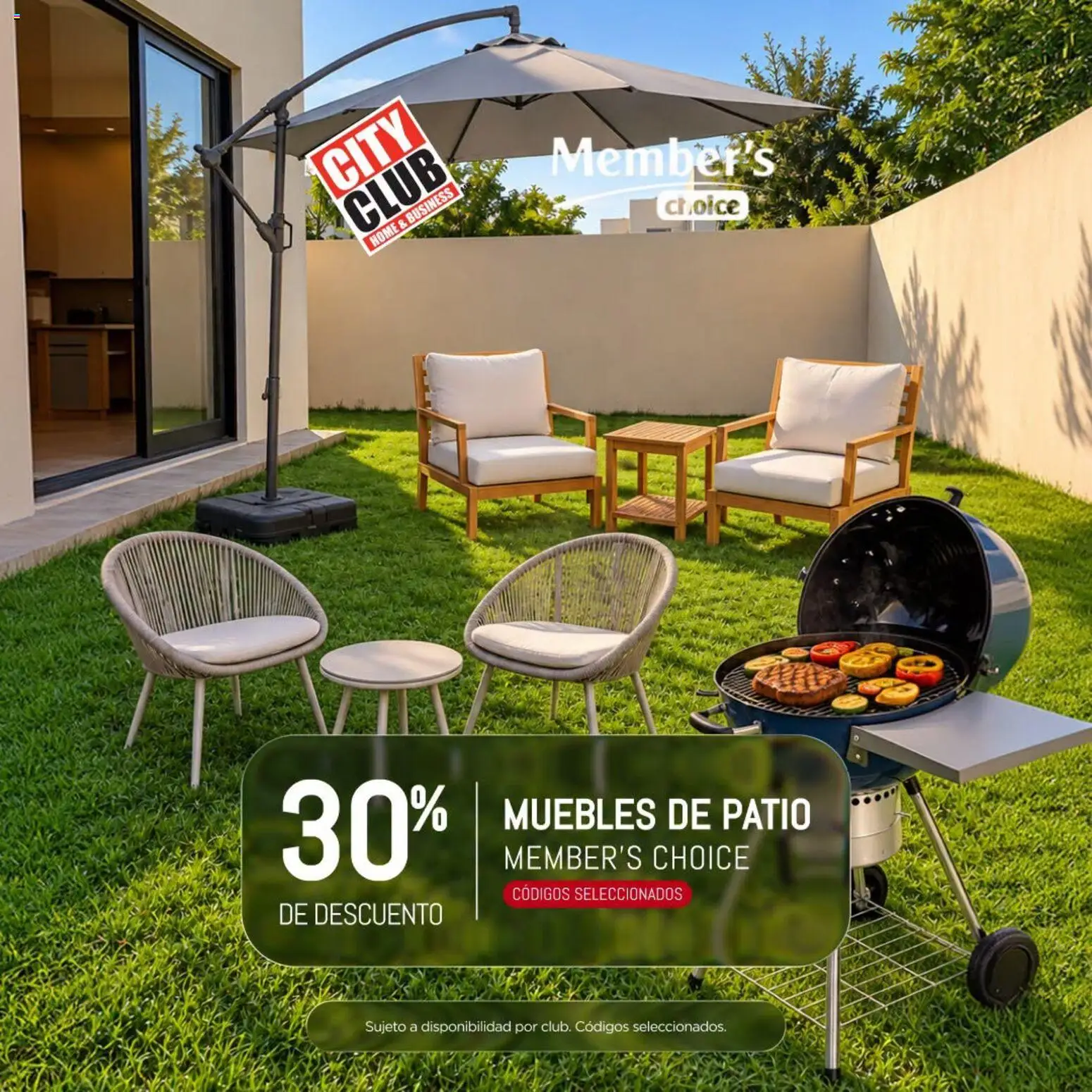 Nuevas ofertas de City Club válidas en toda la República Mexicana desde el 28/10/2026. ¡Encuentra las mejores ofertas en City Club catálogo Si al patio vacío le agregamos! | Página: 4