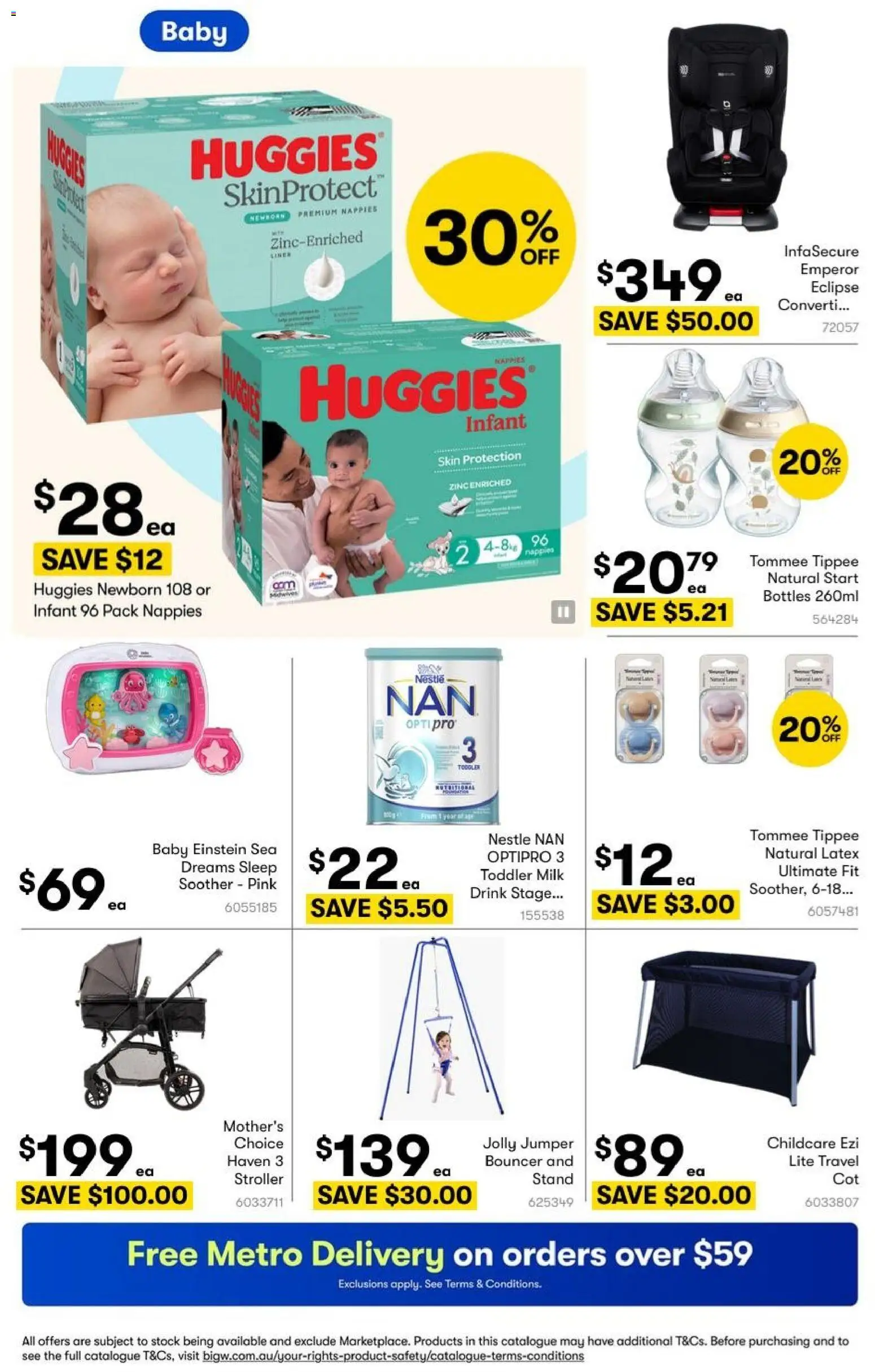 Big W catalogue - valid from 20/08/2026 | Page: 41 | Products: Jumper, Milk, Nappies, Zinc